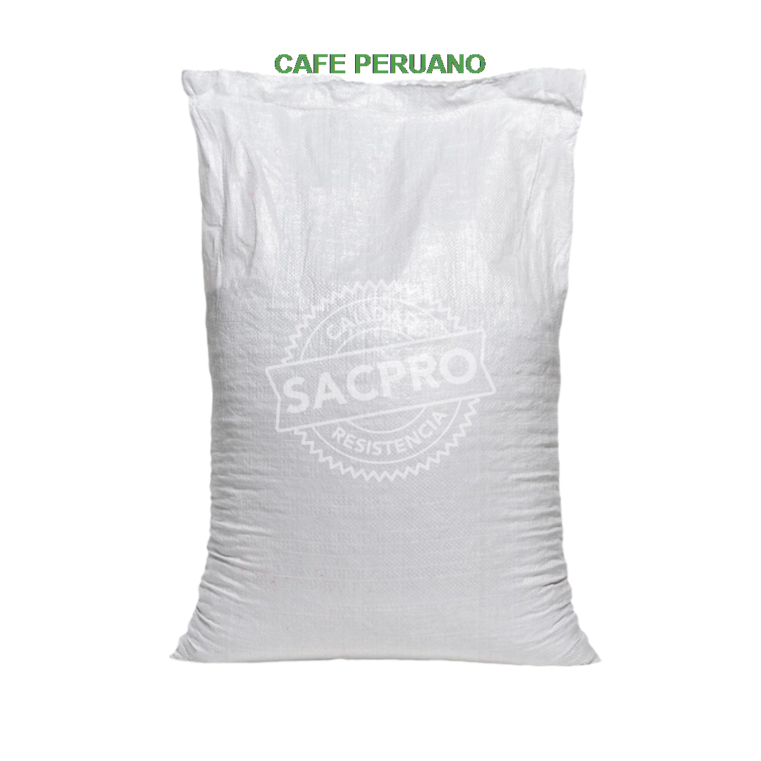 SACO TEJIDO BLANCO 70 KG. (PESADO)