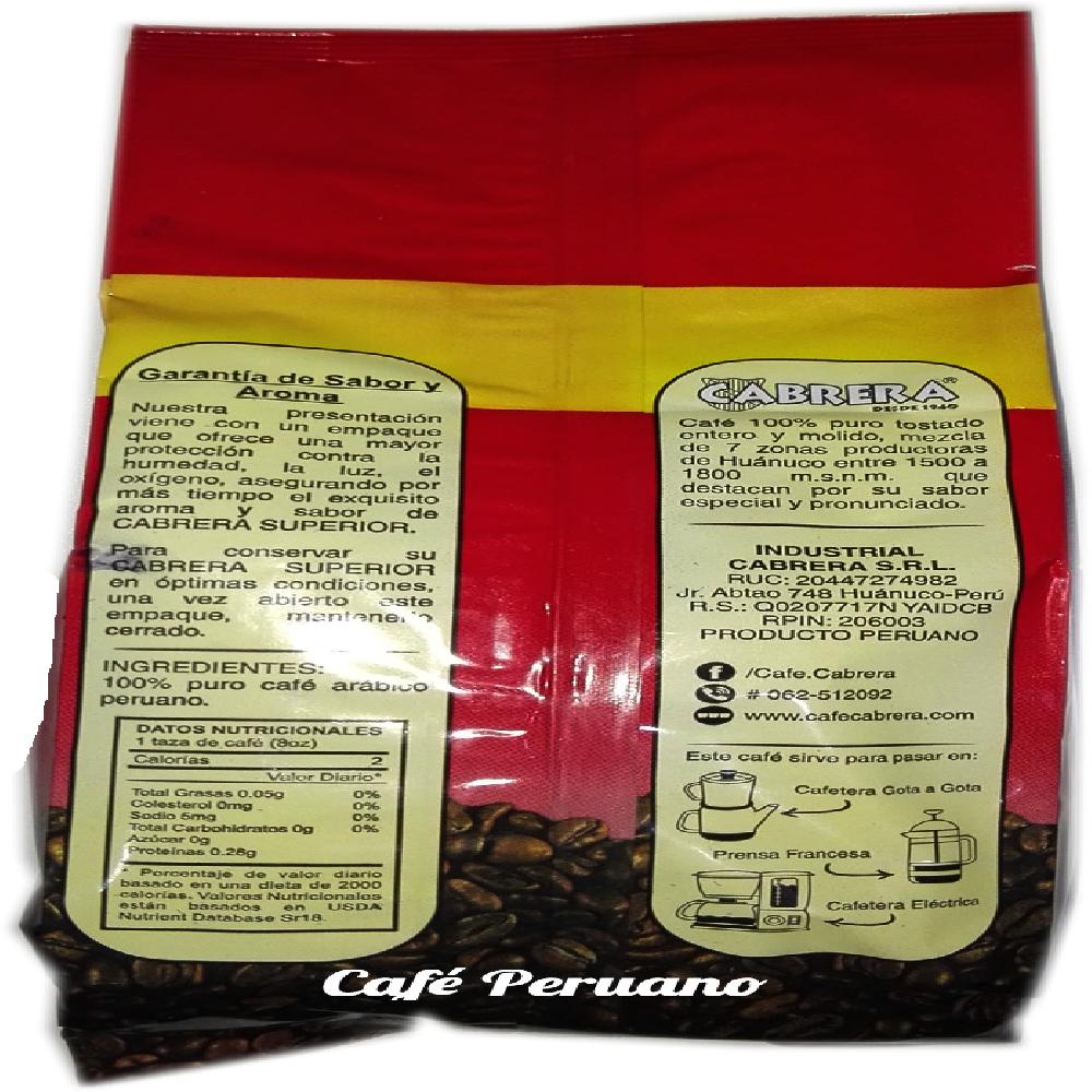 Café Superior Cabrera 200 gr